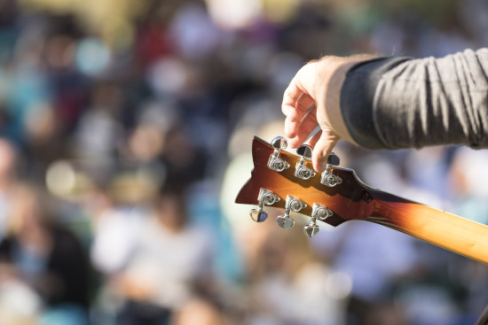 James Kao - guitar headstock