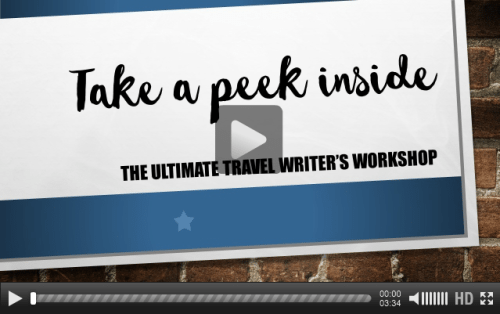 Take a Peek Inside the Ultimate Travel Writer’s Workshop