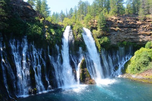 Travel writer Noreen Kompanik got this shot of Burney Falls on one of her favorite press trips