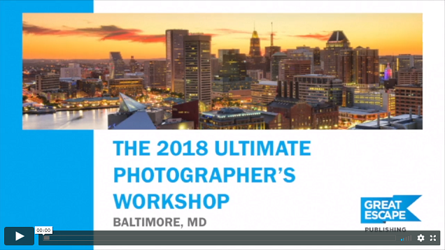 Lori’s First On-Stage Presentation at The 2018 Ultimate Photographer’s Workshop in Baltimore, MD